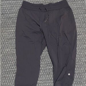 Purple Lulu Lemon Cropped Tech Pants sz12